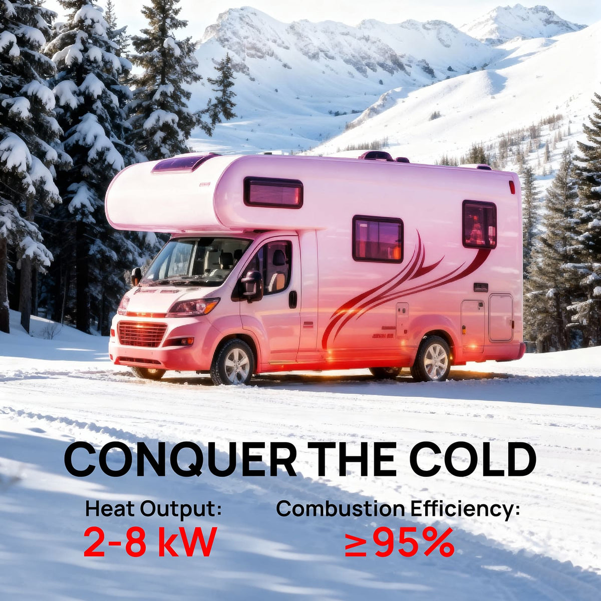 Arcade S8BP Diesel Heater, 8kW Dual Voltage, 4 Gal Large Tank