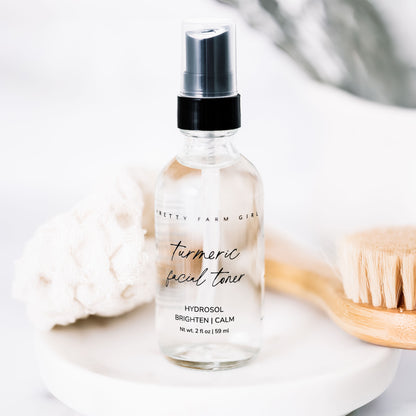 Organic Turmeric Facial Toner for Evening Skin Tone